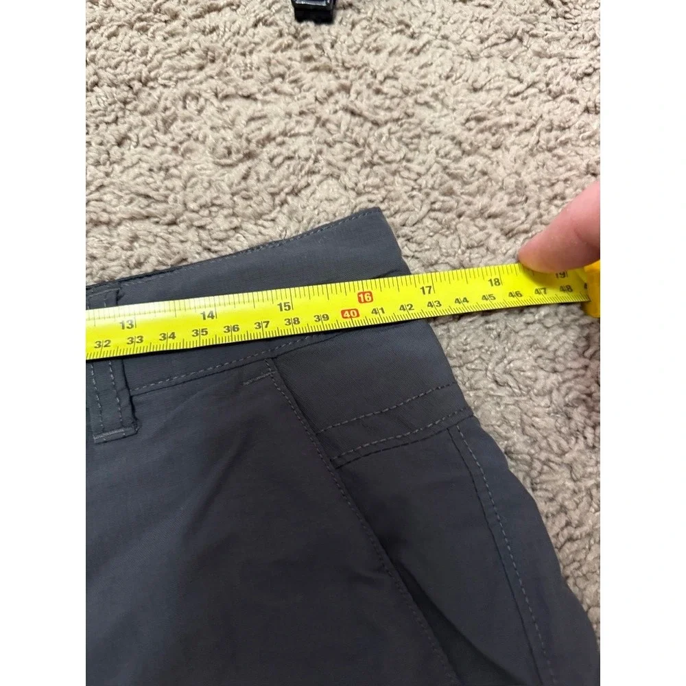 The North Face Mens Charcoal Gray‎ Cargo Shorts Size 32 Outdoor Hiking